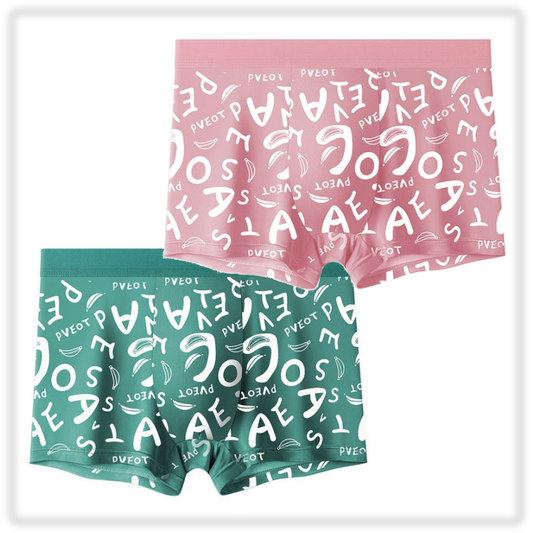 Graffiti Print Seamless Men's Boxer Brief