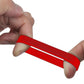 Black & Red Stretchable Silicone Classic Erection Maintenance Ring