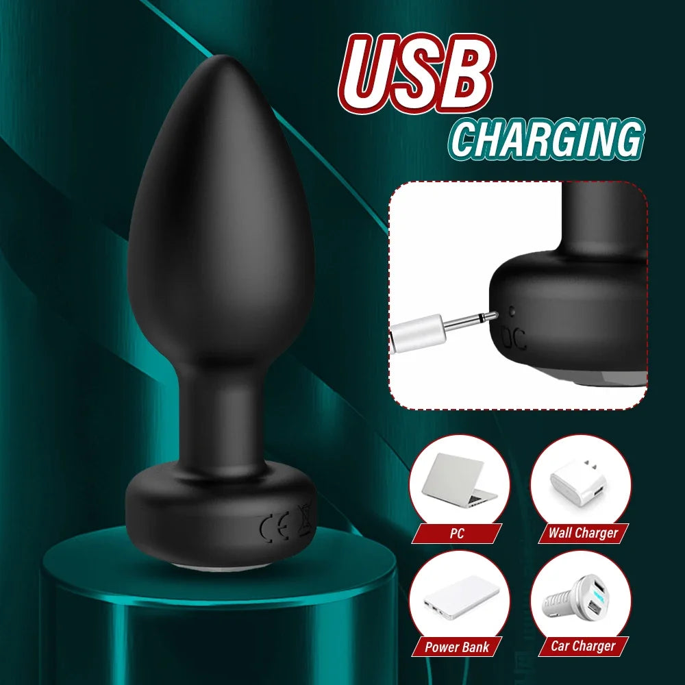 Echo Blaze Pleasure Plug - Bold and Powerful Vibrations