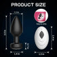 Echo Blaze Pleasure Plug - Bold and Powerful Vibrations