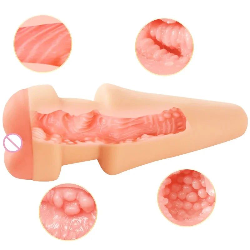 2 in 1 Bum Plug + Silicone Cum Tunnel