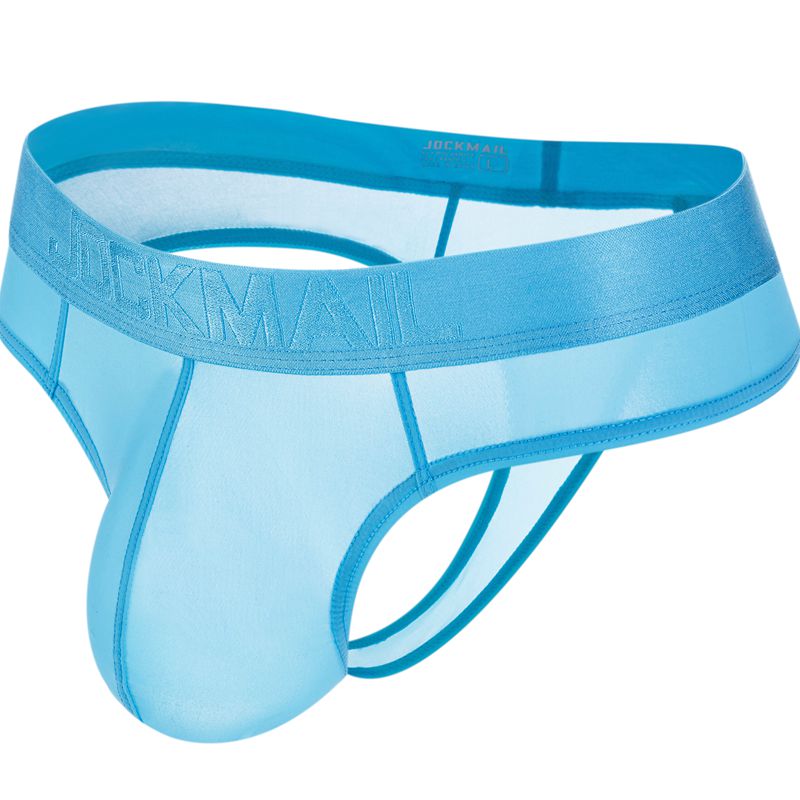 Sheer Silky Color Wheel Thong - Jockmail