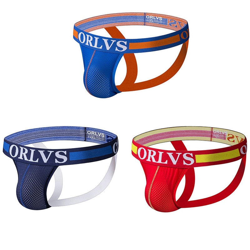 Duo Color Mesh Pouch Jockstrap