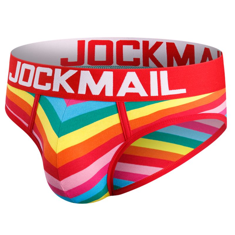 Sexy Multi-Colored Striped Brief - Jockmail