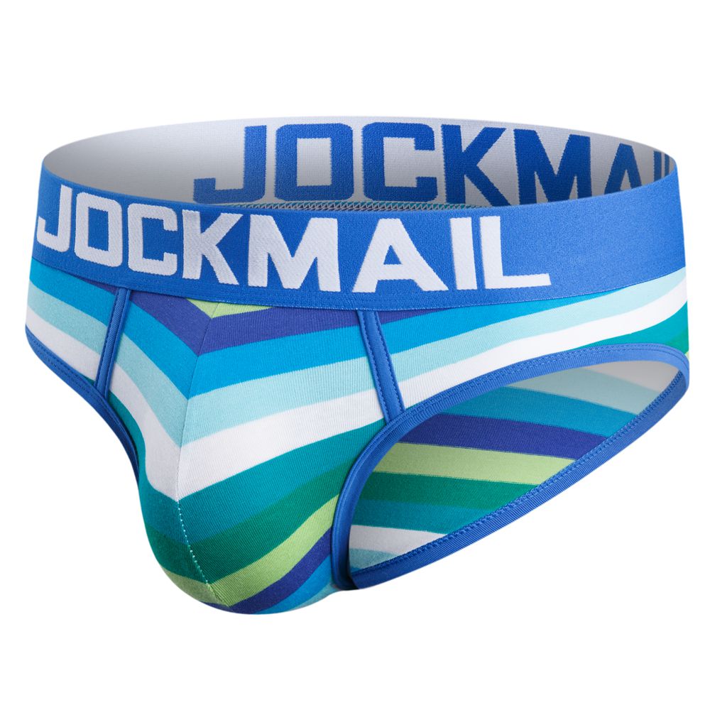 Sexy Multi-Colored Striped Brief - Jockmail