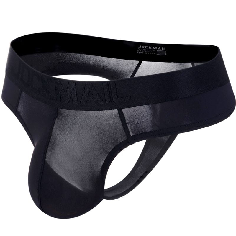 Sheer Silky Color Wheel Thong - Jockmail