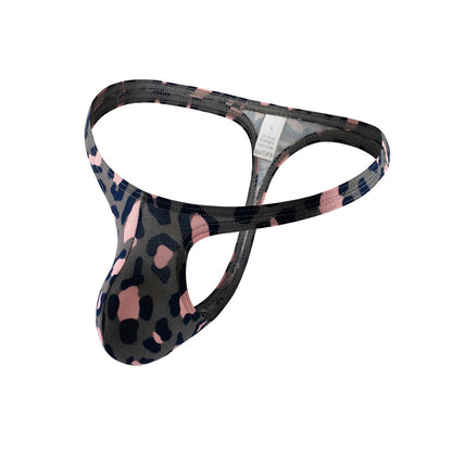 Men's Low-Rise Animal Print G-Strings