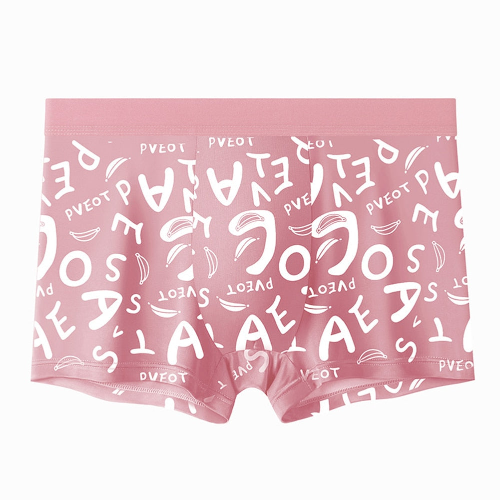 Graffiti Print Seamless Men's Boxer Brief