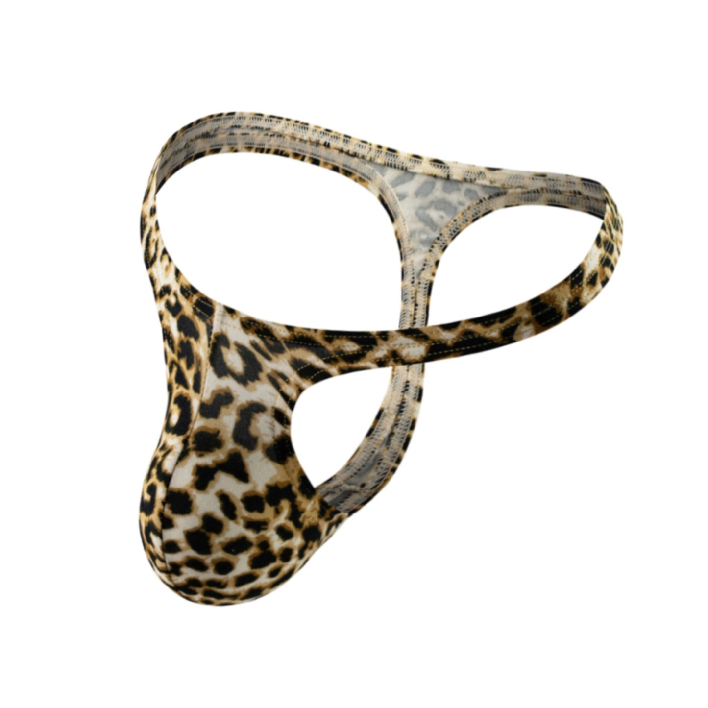 Men's Low-Rise Animal Print G-Strings