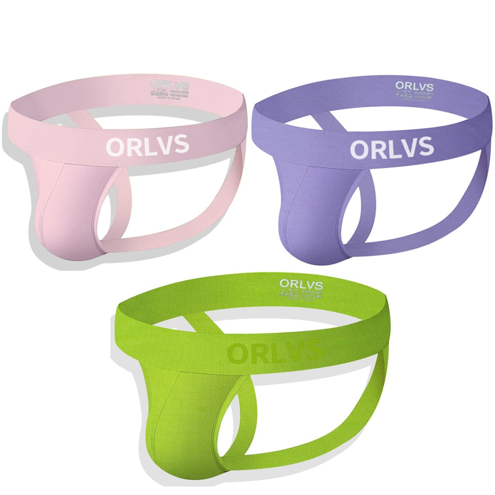 ORLVS Colorful Comfortable Athletic Jockstrap