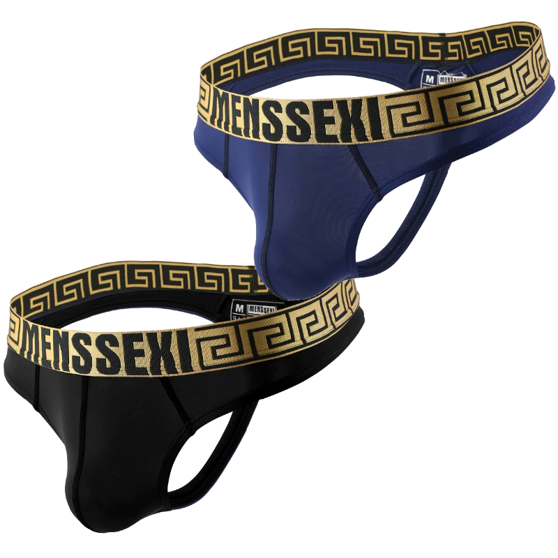 Silky Designer Thongs - Menssexi