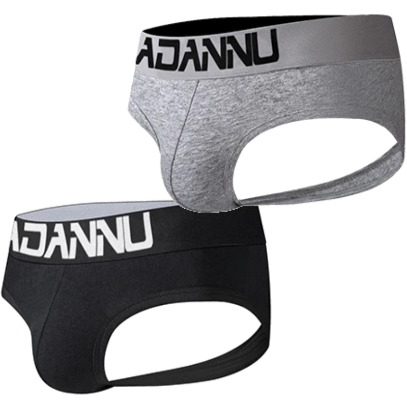 Comfortable Pouch Low Rise Cotton Jockstrap Briefs - ADANNU